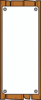 wooden signboard 3, , JPG, PNG and AI