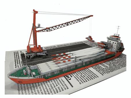 Cargo ship and crane, statek, dźwig, walizki, JPG and PNG