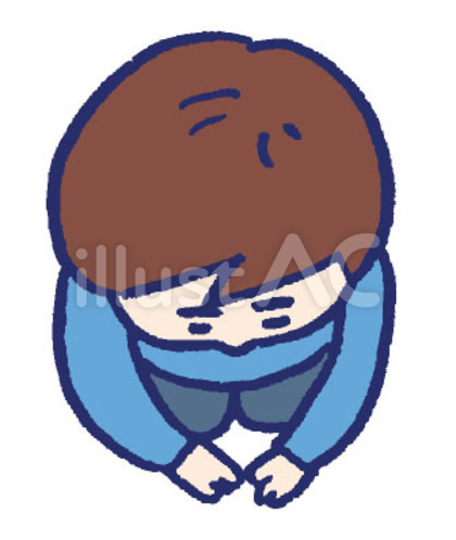 男子 土下座