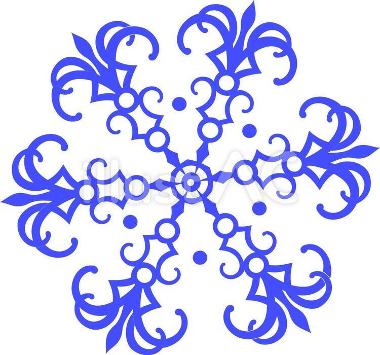 結晶  クリスマス 結晶,クリスマス,冬のイラスト素材
