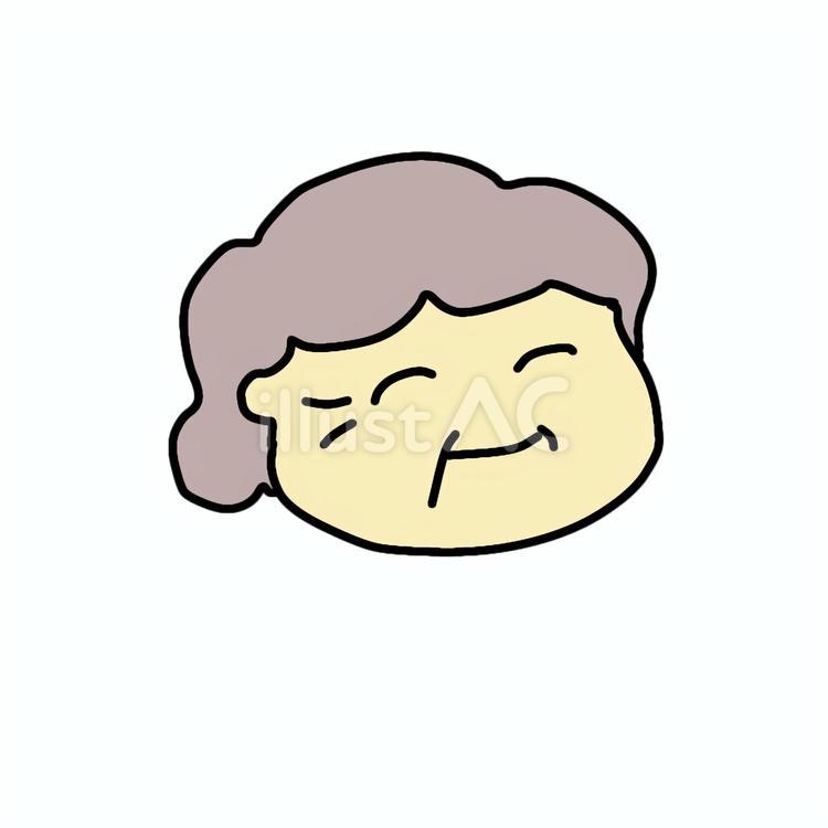 人の顔 人物,顔,表情のイラスト素材