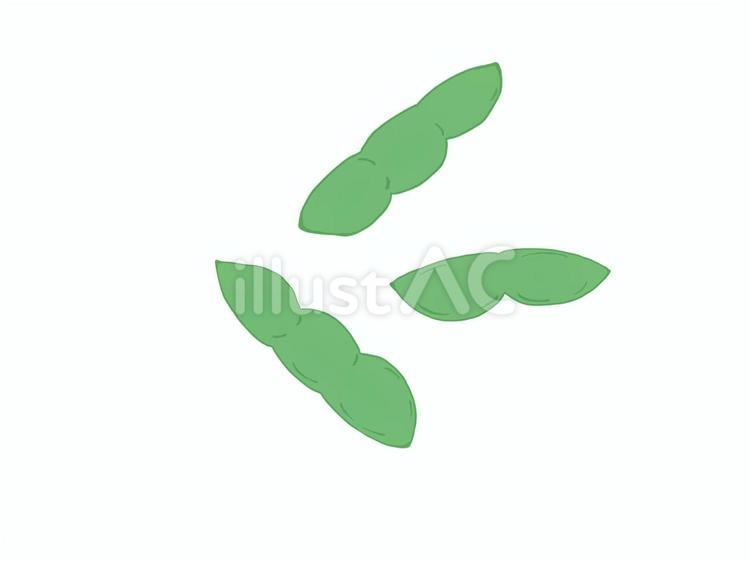 枝豆 枝豆,豆,居酒屋のイラスト素材