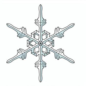 雪の結晶 雪の結晶 雪の結晶,雪,結晶のイラスト素材