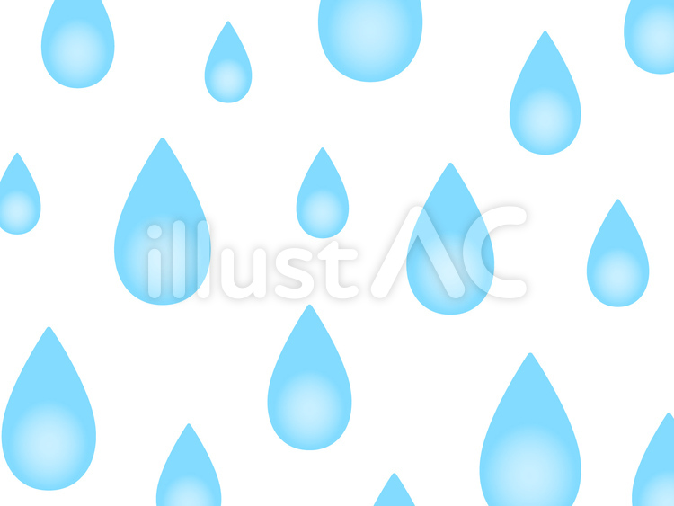 雨 水,雫,しずくのイラスト素材