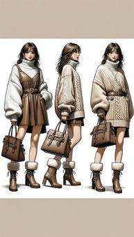 冬のファッション