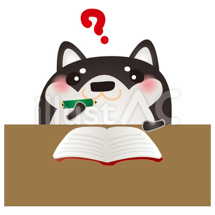 黒柴勉強わからない