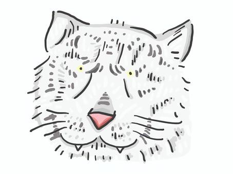 白虎上身, JPG, PNG 和 AI 白虎上身, 白虎, 上身, 手寫, JPG, PNG 和 AI
