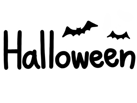 Halloween letters and bats, JPG and PNG Halloween letters and bats, halloween, october, autumn, JPG and PNG