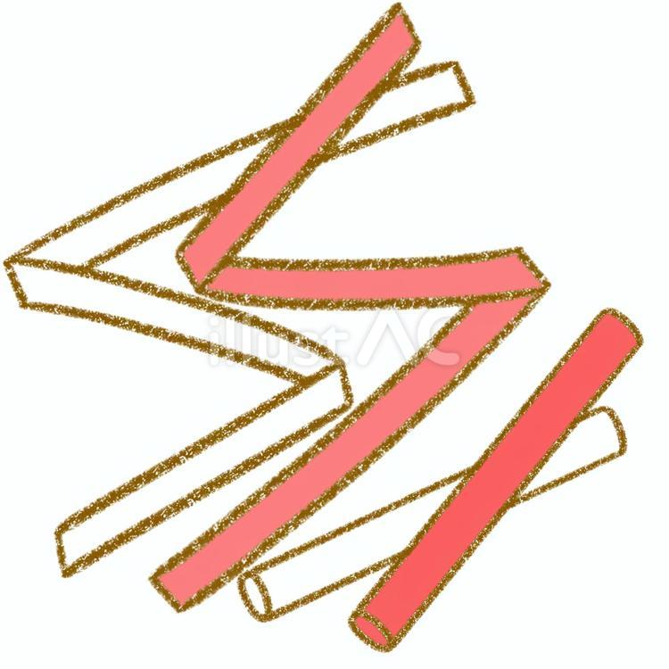はちまきとバトン はちまき,バトン,運動会のイラスト素材