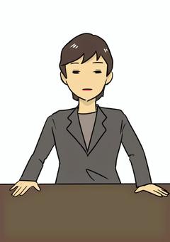 女性リーダー 女性,リーダー,政治家,ceo,組織,議員,衆議院,参議院,地方議員,区議のイラスト素材