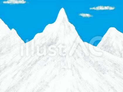 マッターホルン的な山