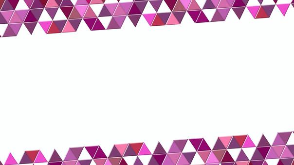 Sparkling triangular decorative frame (purple), , JPG and PNG