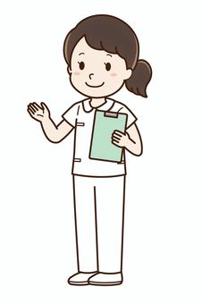 Illustration, nurse, people, whole body, 