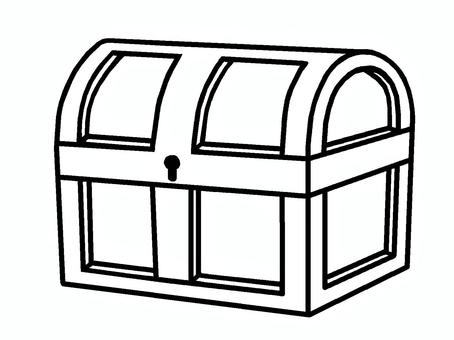 宝箱 宝箱,宝物,貴重品,宝石,金銭,ゲーム,イラストのイラスト素材