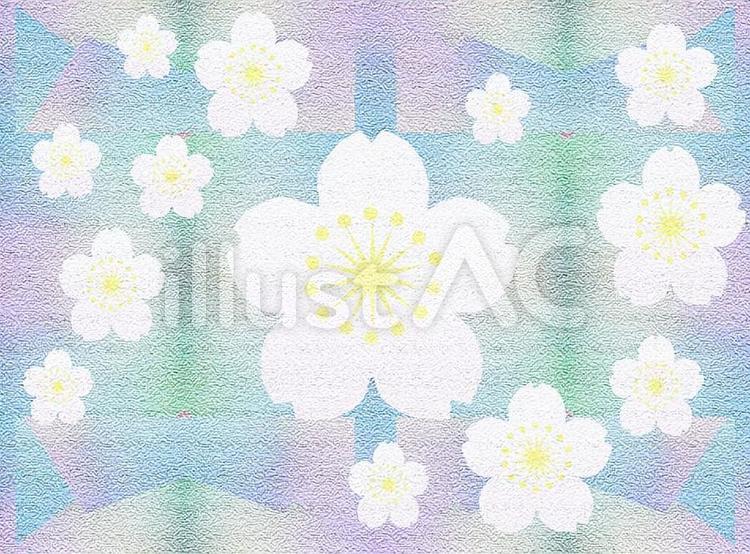 背景模様 背景,模様,桜のイラスト素材