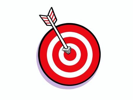 当選 的,当選,弓矢,当たり,的中のイラスト素材