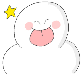 てへぺろ てへぺろ かわいい,てへぺろ,てへ,ごまかす,おちゃめ,星,にこにこ,笑顔,笑う,ご機嫌のイラスト素材