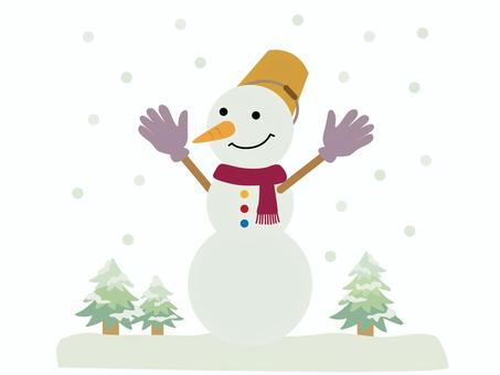 snowman 02, snowman, snow, winter, JPG, PNG and AI