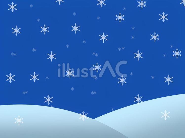 冬の背景 冬,雪,自然のイラスト素材