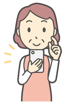  エプロンおばちゃん-057-バスト