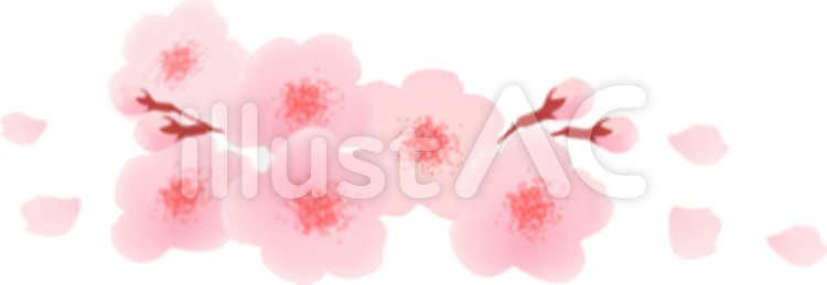 桜 桜 桜,フラワー,4月のイラスト素材