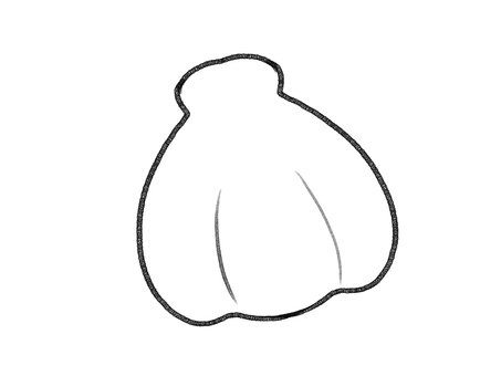 ゆるい貝殻線画 手描き,ゆるい,貝殻,夏,かわいい,ポップ,落書き,背景透過,素材,線画のイラスト素材