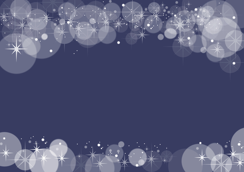 クリスマス　キラキラ背景素材　ネイビー白 クリスマス,雪,結晶,雪の結晶,雪結晶,真冬,冬,12月,イルミネーション,デザインのイラスト素材