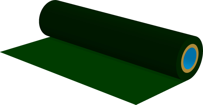 防草シート 園芸用品,シート,防草シート,円筒形,緑色,ダークグリーン,3dcg,立体,デフォルメ,背景透過のイラスト素材
