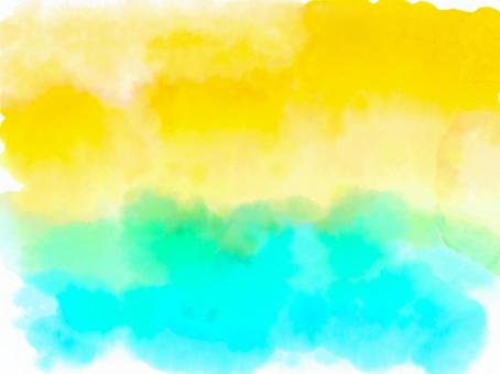 ナチュラルな淡いオレンジと水色の水彩背景 ナチュラルな淡いオレンジと水色の水彩背景 背景背景,バックイメージ,水彩,淡い,ぼかし,にじみ,背景,テンプレート,素材,ポストカードのイラスト素材