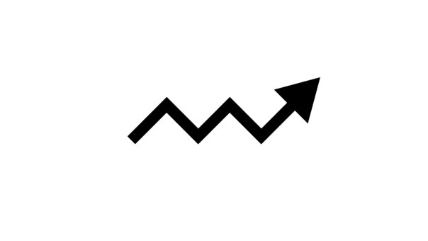 Zigzag arrow (black), , JPG and PNG