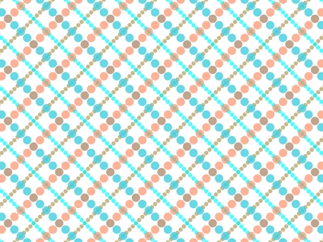 爽やかなドットチェック柄 爽やかなドットチェック柄 丸,ドット,水玉,チェック柄,格子,パターン,網目,鎖,連なり,ダイアゴナルのイラスト素材