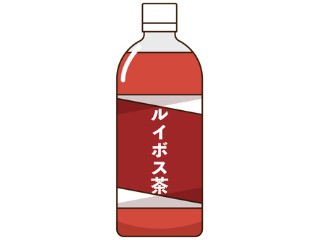 ペットボトルのルイボスティー ルイボスティー,ルイボス茶,ペットボトル,お茶,飲み物,おいしい,アイコン,シンプル,単品,イラストのイラスト素材