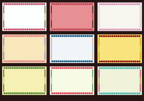 Illustration, Illustration, card, frame, four corners,