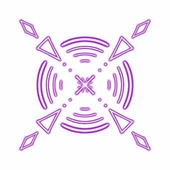 サイバーファンタジー照準 紫 ターゲット,狙撃,丸,照準,スナイパー,ロックオン,射撃,銃撃,銃,十字のイラスト素材