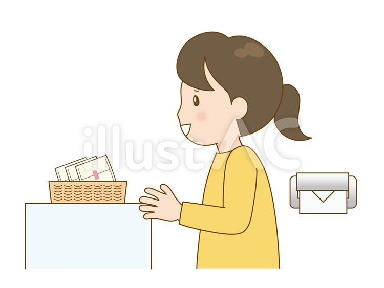 学校のトイレに置いてある生理用品と女の子  トイレ,生理,女の子のイラスト素材