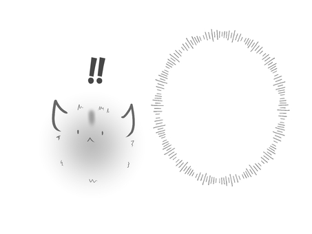 ハムスターのびっくり吹き出し ハムスター,ジャンガリアン,吹き出し,びっくり,強調,動物,生き物,ポップ,ナチュラル,キュートのイラスト素材