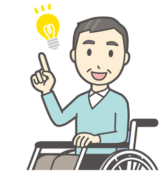 ニット中年男性-313-バスト