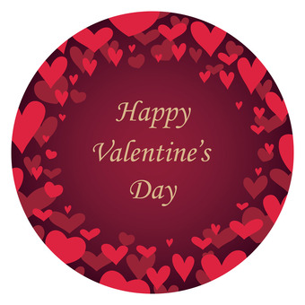 Valentine's Day background circle, valentine, background, circle, JPG, PNG and AI