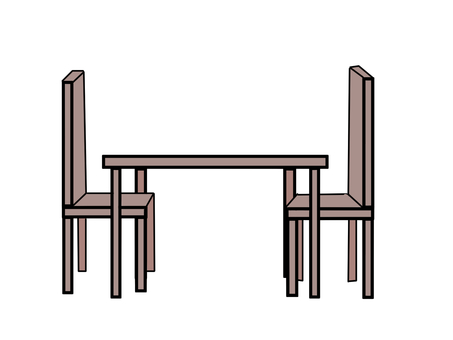 table and chair, , JPG and PNG