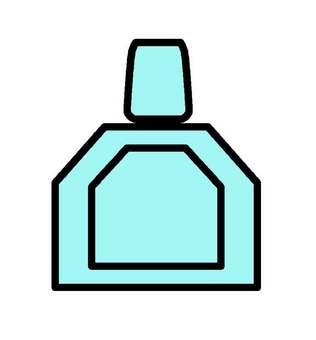 目薬アイコン（ver2) 目薬,小物,目,点眼,点眼液,薬液,医薬品,薬局,ドラッグストア,アイケアのイラスト素材