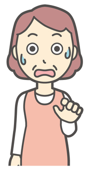  エプロンおばちゃん-210-バスト