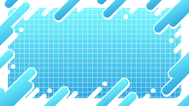 水色の格子模様に角丸流星群のフレーム 水色の格子模様に角丸流星群のフレーム 格子,角丸,枠,額,縁,囲い,デコレーション,装飾,飾り,フレームのイラスト素材
