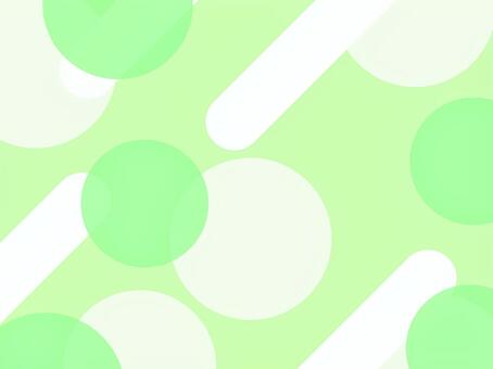緑と白の幾何学背景 緑,背景,抽象,幾何学,淡色,模様,円,丸,図形,白のイラスト素材