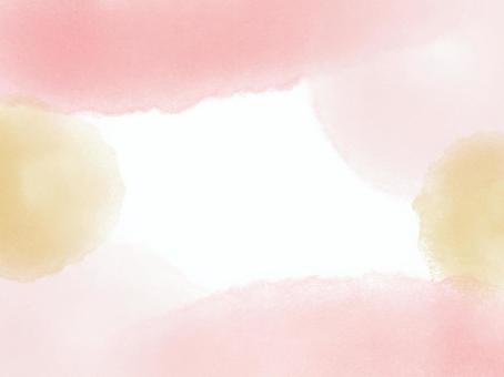 ふんわりやさしい背景 ふんわり,やさしい,かわいい,ぼかし,背景,フレーム,シンプル,おしゃれのイラスト素材