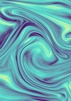水色と紫の冷たいマーブル模様の背景