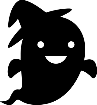 萬聖節_剪影_ Obake _帽子可用, JPG, PNG 和 AI 萬聖節_剪影_ Obake _帽子可用, , JPG, PNG 和 AI