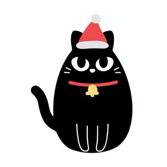 クリスマス黒猫