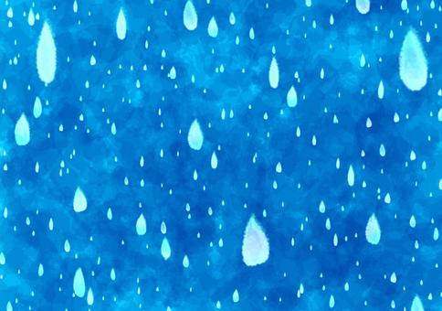 Texture background of cute drops like a picture book, rain, drop, water droplets, JPG