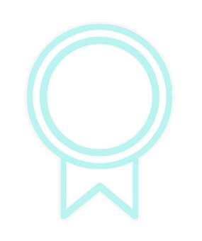 資格アイコン 資格,丸,スキル,合格,取得,リボン,おしゃれ,アイコン,シンプル,マークのイラスト素材