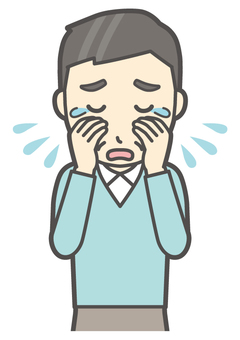  ニット中年男性-574-バスト